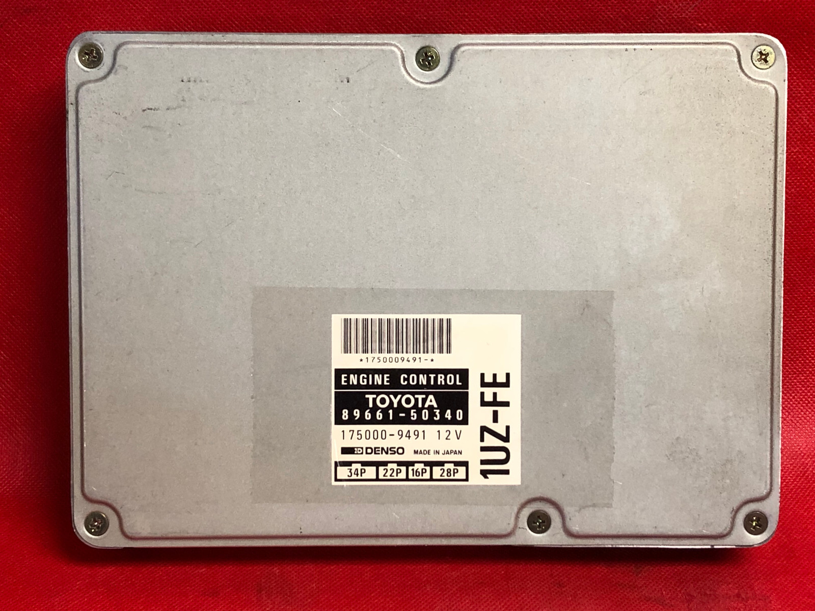 REBUILT PLUG & PLAY 96 97 LEXUS LS400 ECM CONTROL MODULE 1UZ-FE 89661-50340