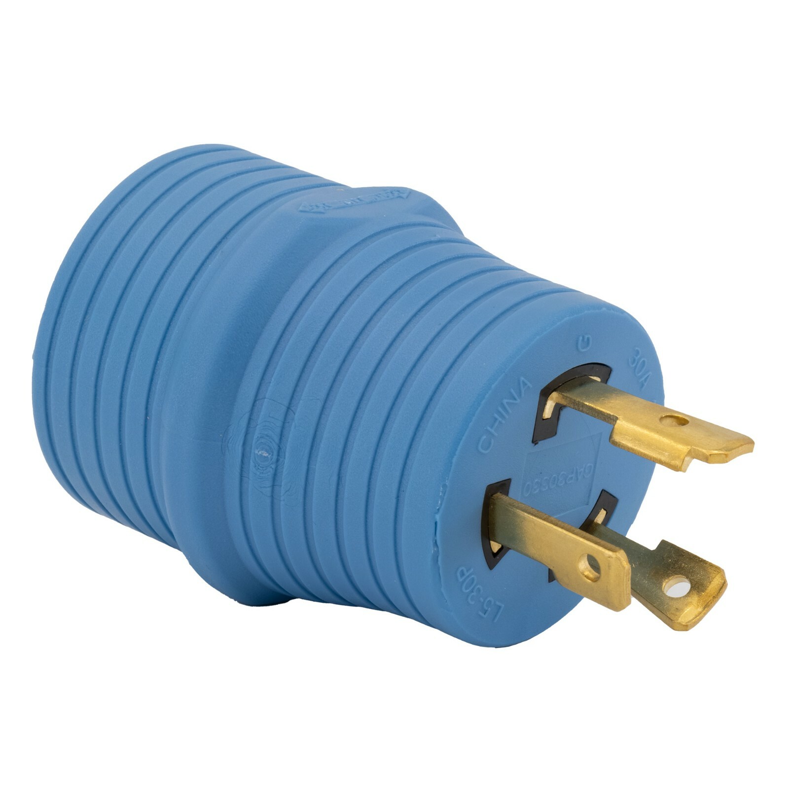 RV 30 Amp Generator Plug Adapter 3 Prong L5-30 to TT-30 125V