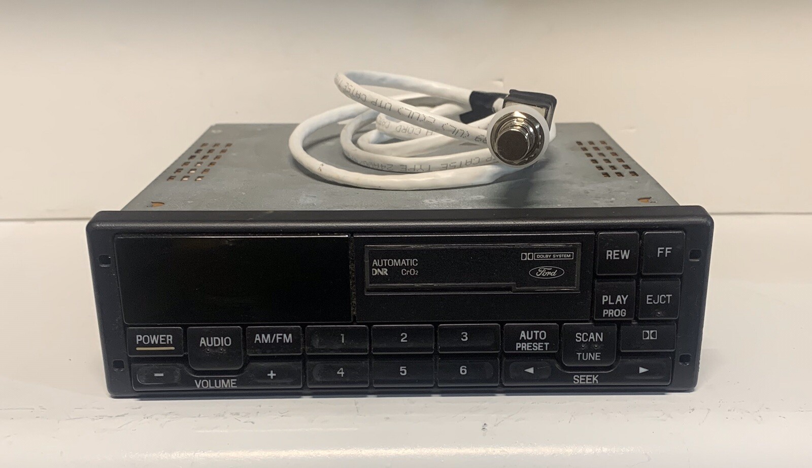 ✅94-97 Ford Mustang F150 Thunderbird OEM AM/FM Cassette Radio Premium Sound Blue