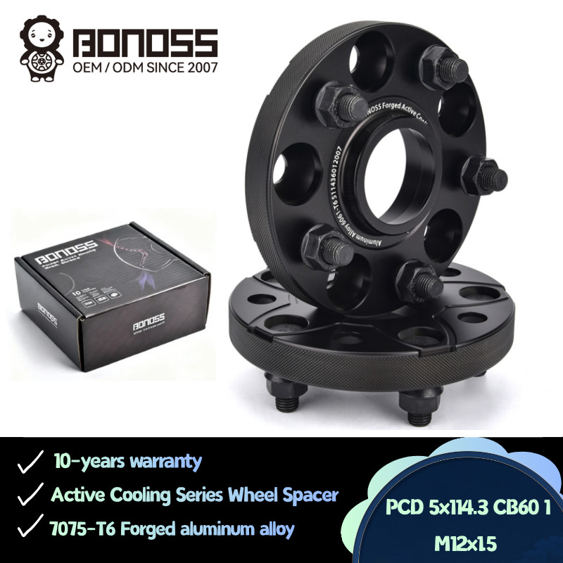 BONOSS 7075-T6 2x20mm Hubcentric Wheel Spacer 5×114.3 for Toyota Highlander RAV4