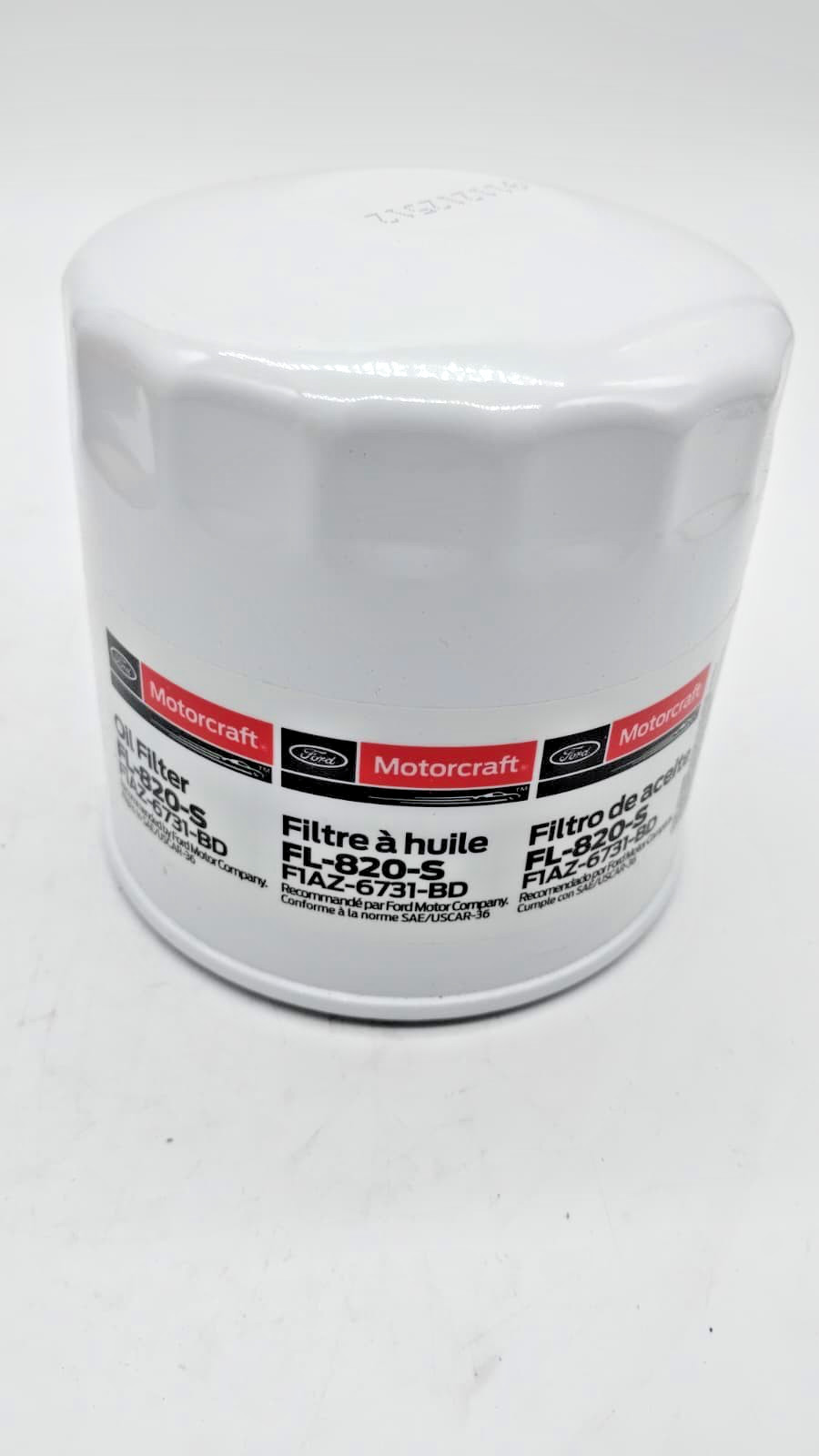 Motorcraft FL-820-S Engine Oil Filter Replacement Fits Ford F-150 Mustang E-350