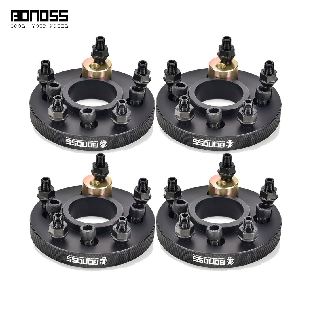 BONOSS 4 18mm 4×100 to 5×120 Wheel Adapter Spacers for BMW E30 to BMW 5×120 Rims