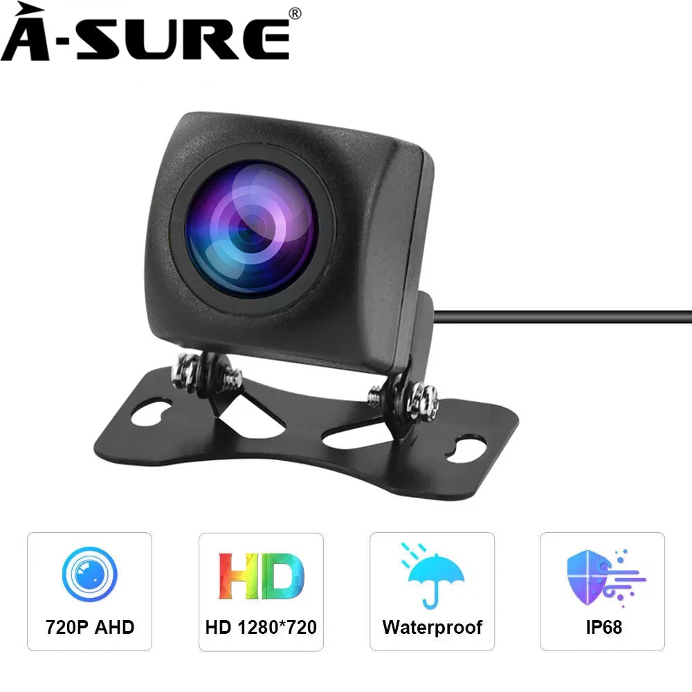AHD/CVBS Car Backup Camera Waterproof Plate Rear View Night Vision Reverse 2025