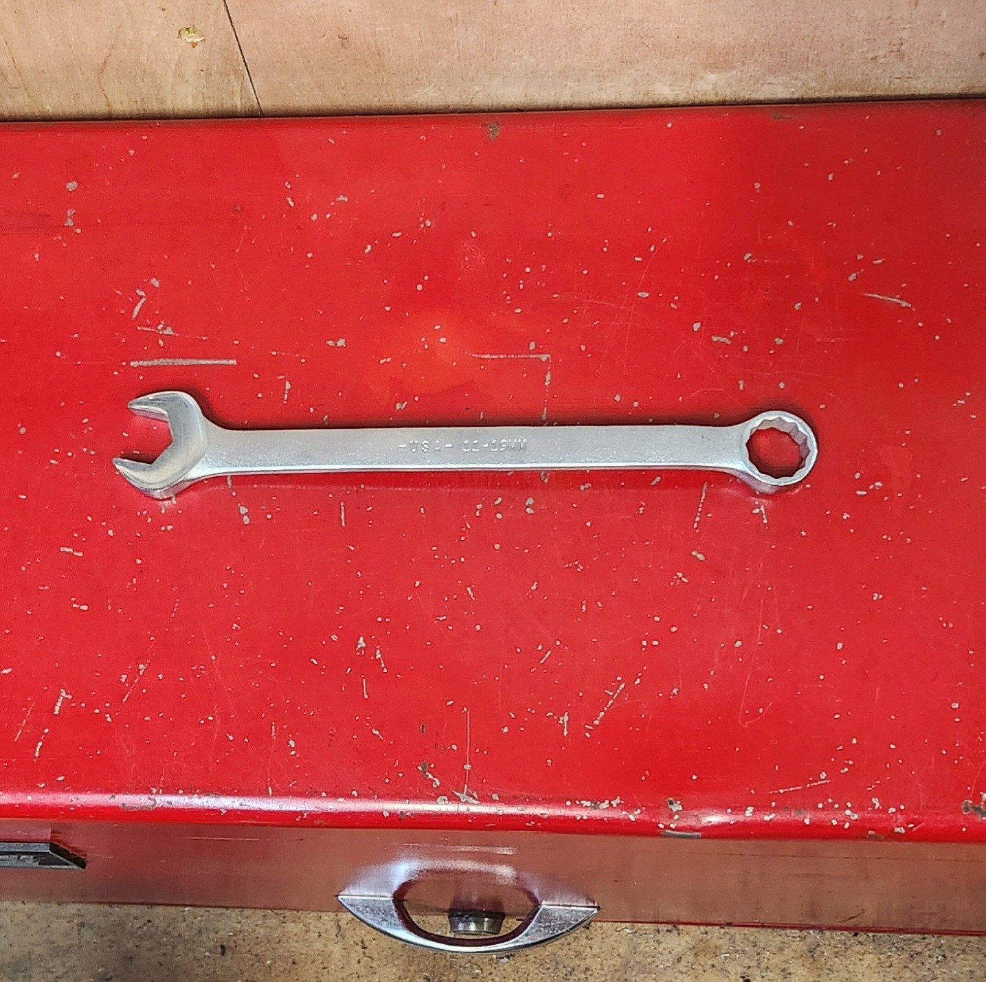 Wright Tools Metric 19mm Combination Wrench 12pt 11-19MM NOS Vintage Made in USA