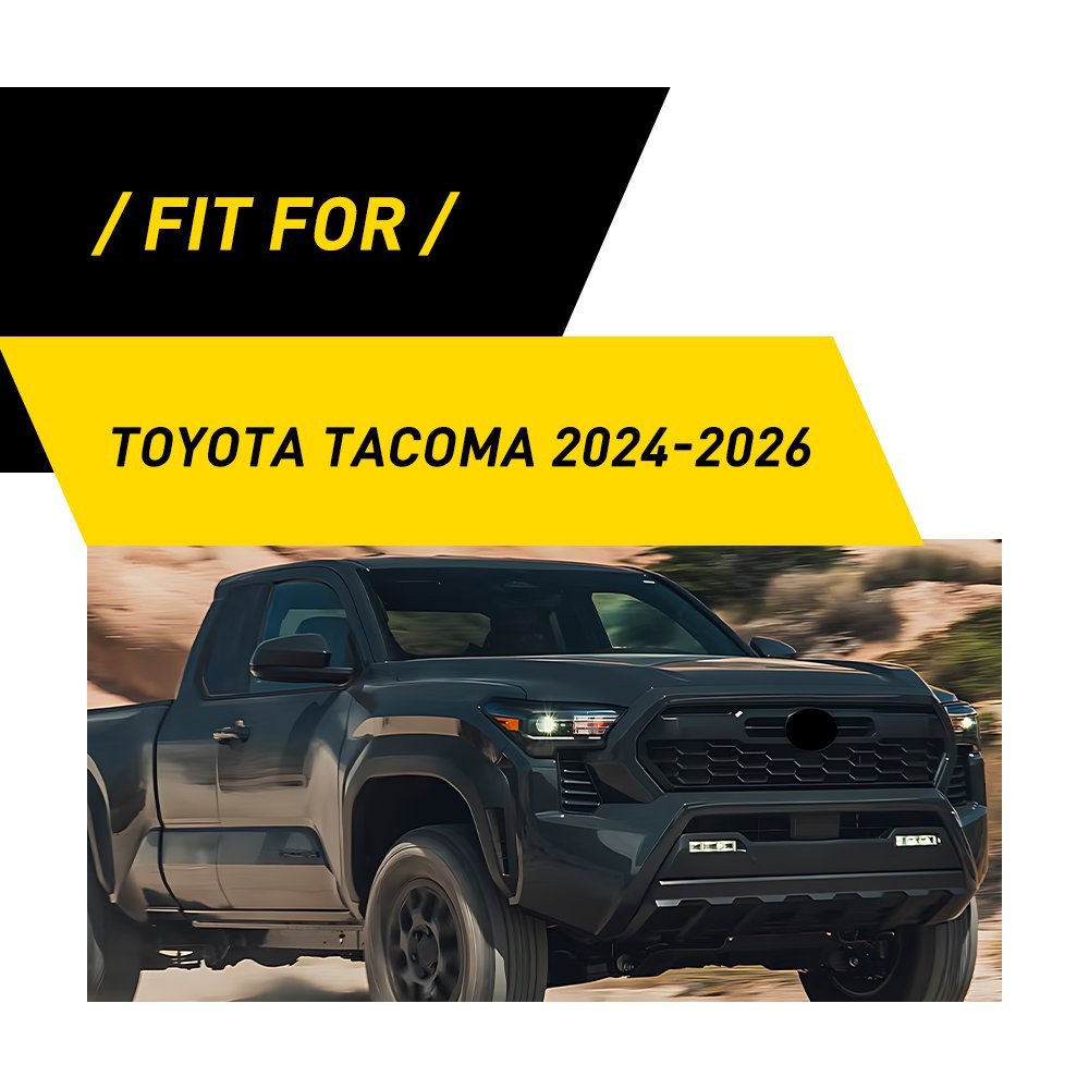 Front Dashboard Panel Frame Trim Cover Bezel For Toyota Tacoma 2024 25 2026 1-5X