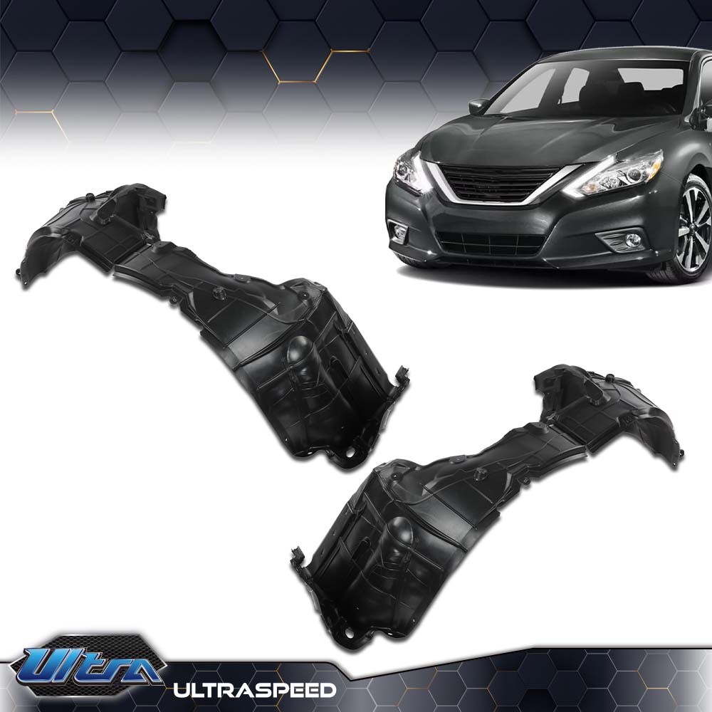 Pair Fit For 2015-21 Nissan Murano Front Fender Liners Splash Shield Liners