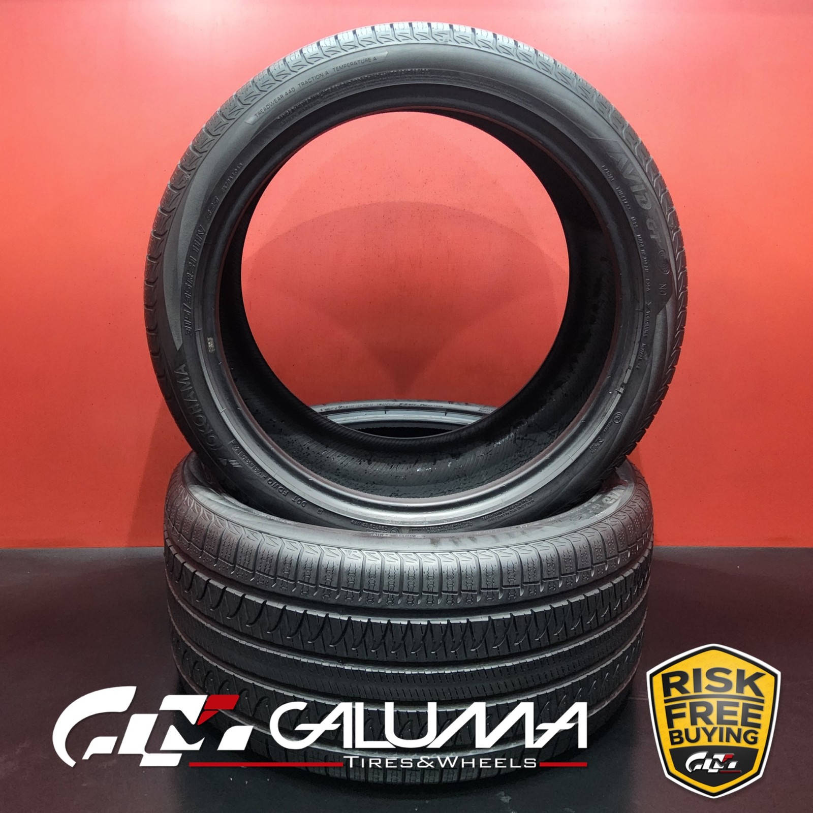 Set of 2 Tires Yokohama Avid GT S35A (N0) XL 315/35R21 315/35/21 3153521 #89417
