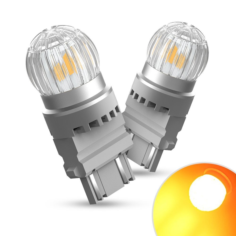2X AUXITO Turn Signal Light Amber 3157 3457A LED Bulbs for Toyota Corolla Tundra
