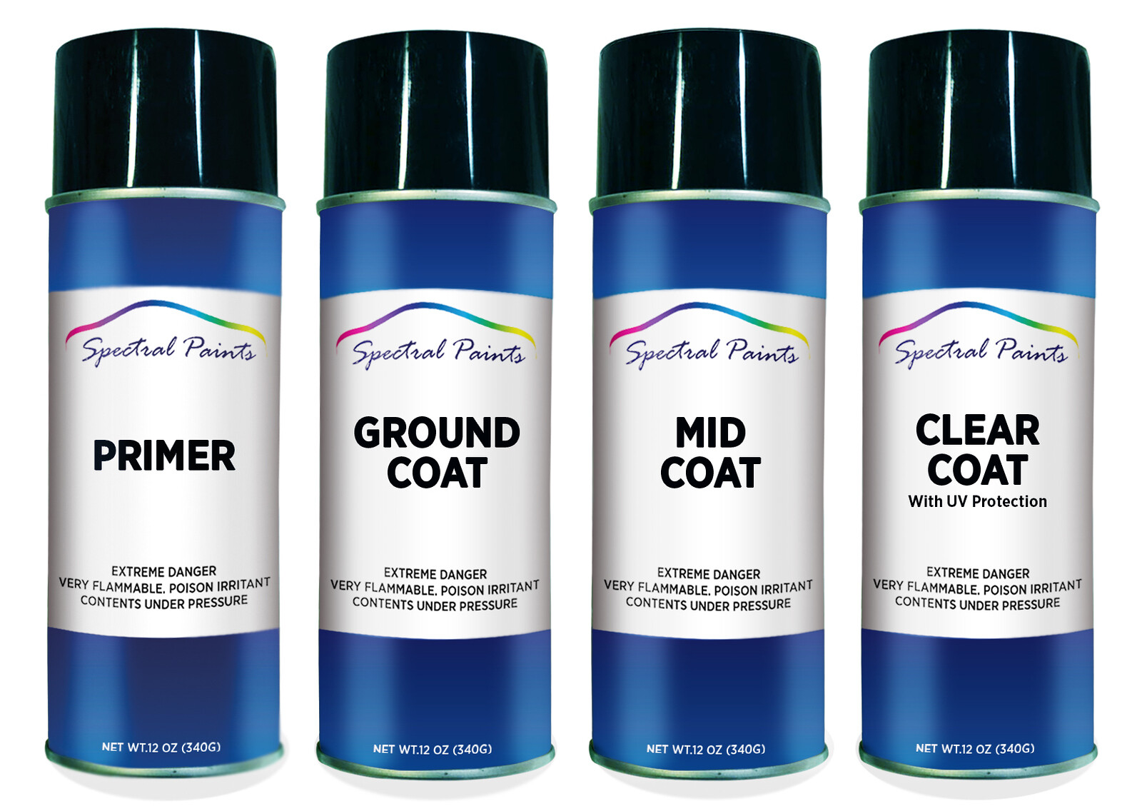 For Chevrolet 800J White Diamond Pearl Aerosol Paint Primer & Clear Compatible