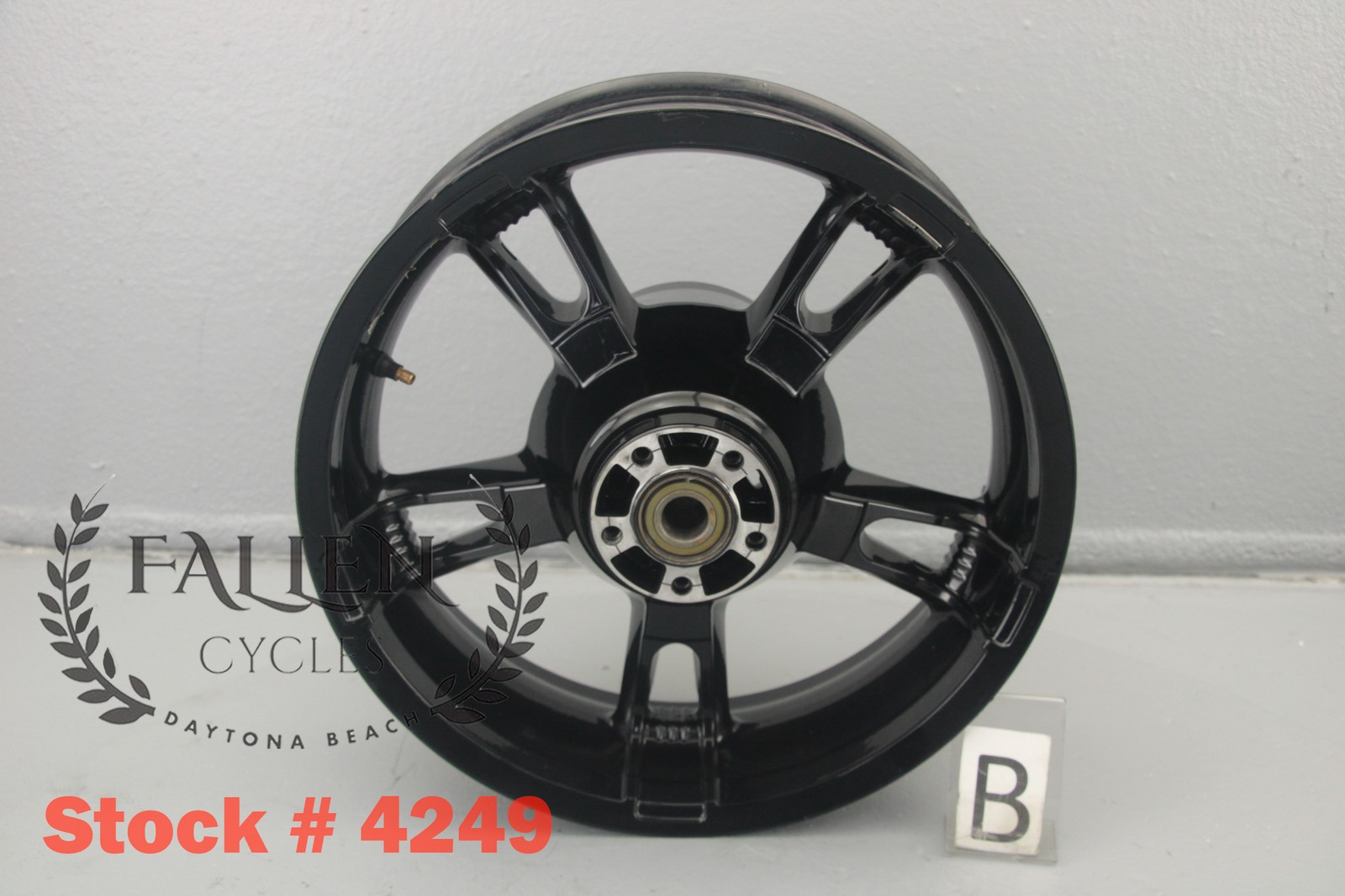 2015 Harley Road Glide 16″ x 5.00″ Back Rear Wheel Rim 25mm ENFORCER BLACK #4249