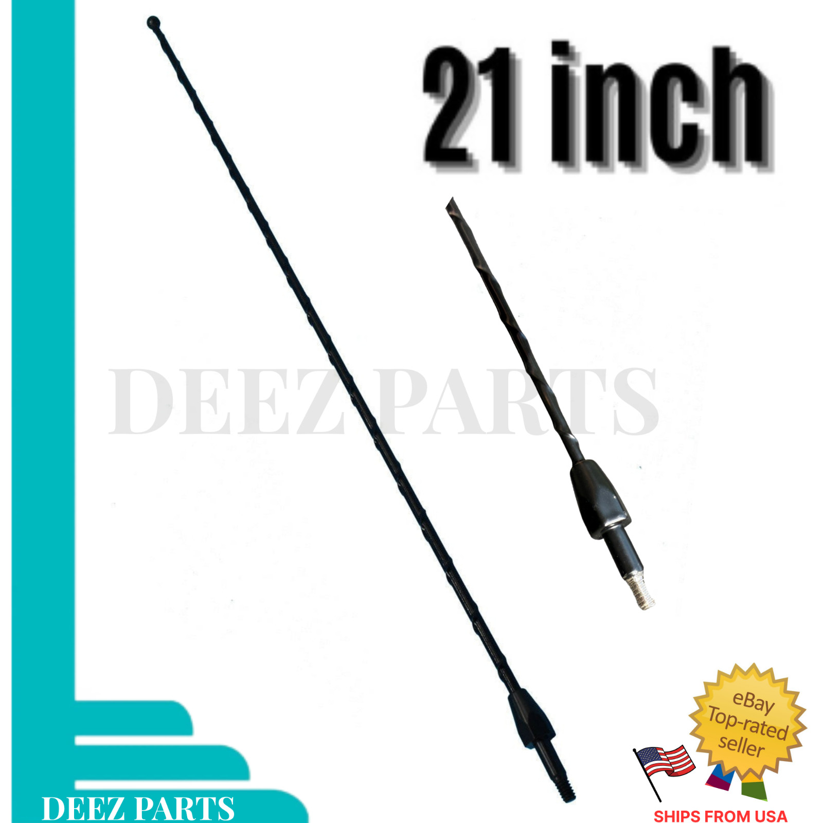 21″ Replacement Black Mast Antenna For Ford Explorer Sport Trac 2001-2010