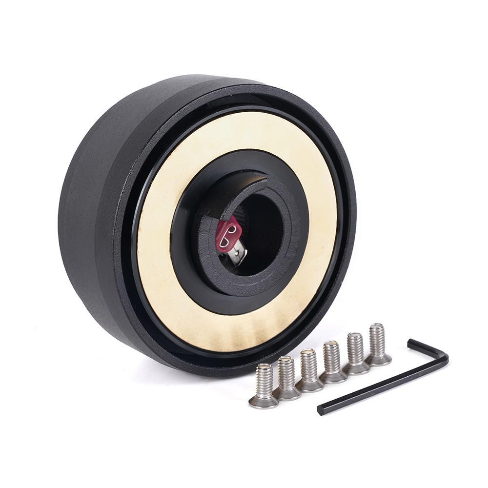 6 Bolt Steering Wheel Short Hub Adapter Kit For Volkswagen VW MK1 MK2 Golf Jetta