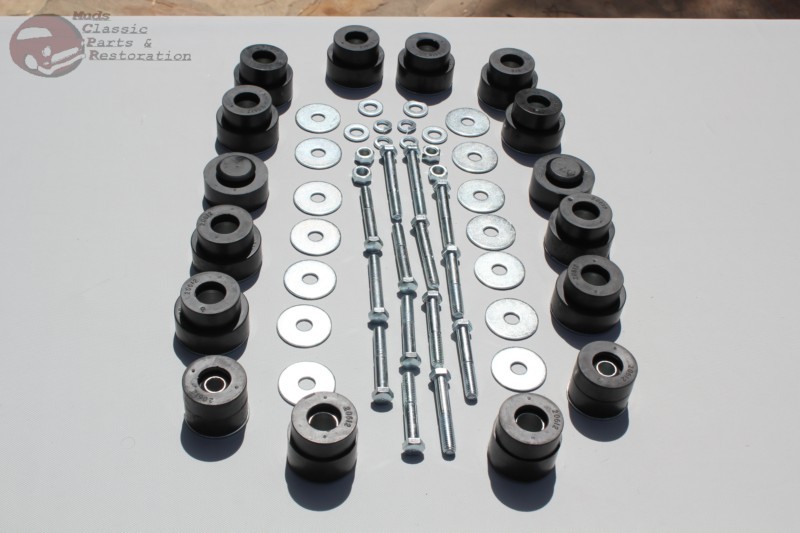 Body Mount Frame Bushing Bolt Hardware Kit Chevelle Olds Cutlass 442 Convertible