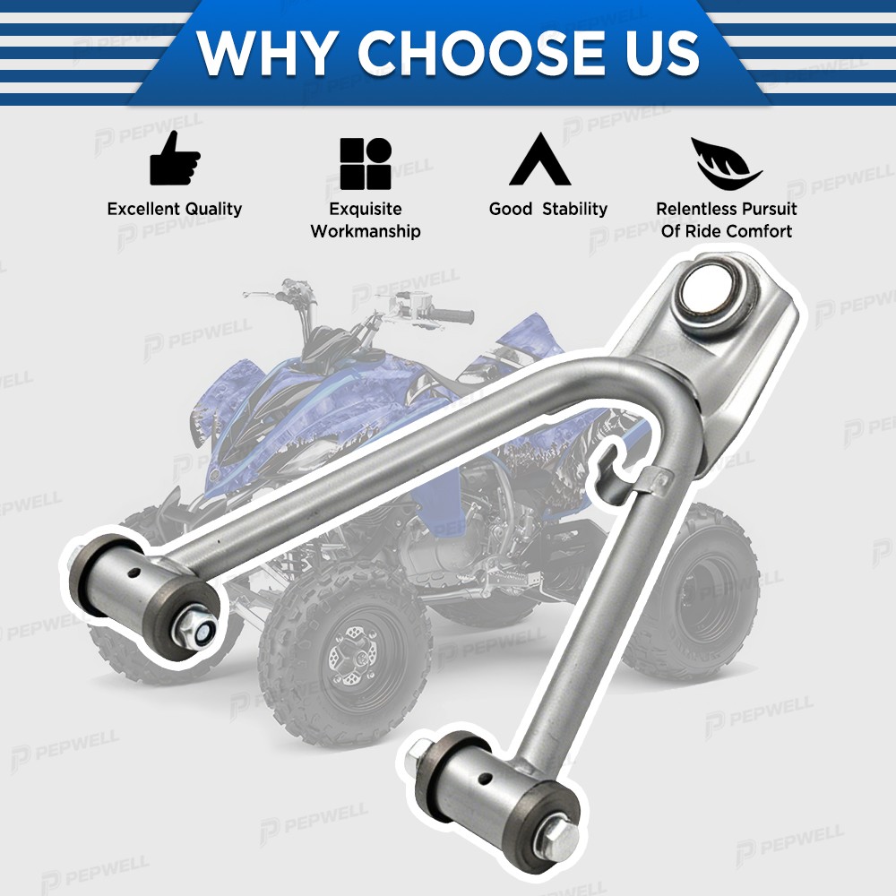 Front Upper Left & Right A-Arms Set For Yamaha Warrior 350 Raptor 350 1989-2010