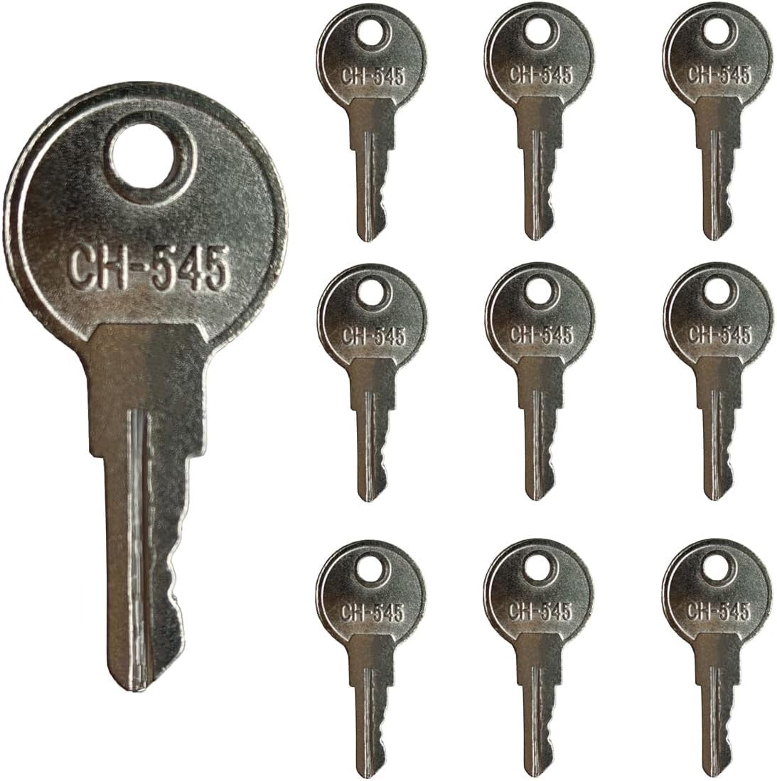 CH545 Keys for Husky, Craftsman, Kobalt, UWS Tool Box, Trailer, RV, Safety Cabin