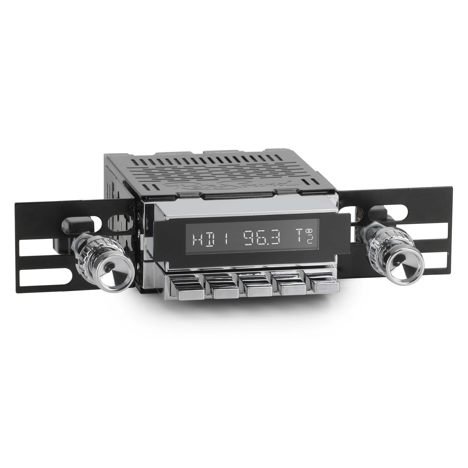 1964-66 Ford Falcon Redondo RS Radio RetroSound Bluetooth AM FM Chrome