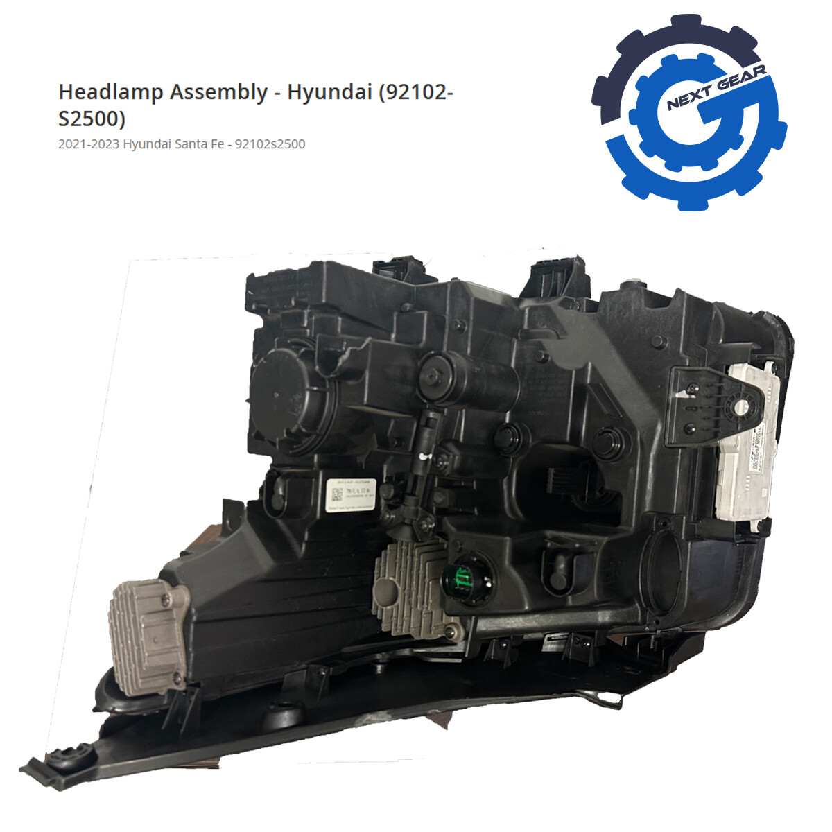 New OEM Headlight Projector Right LED For 2021-2023 Hyundai Santa FE 92102-S2500