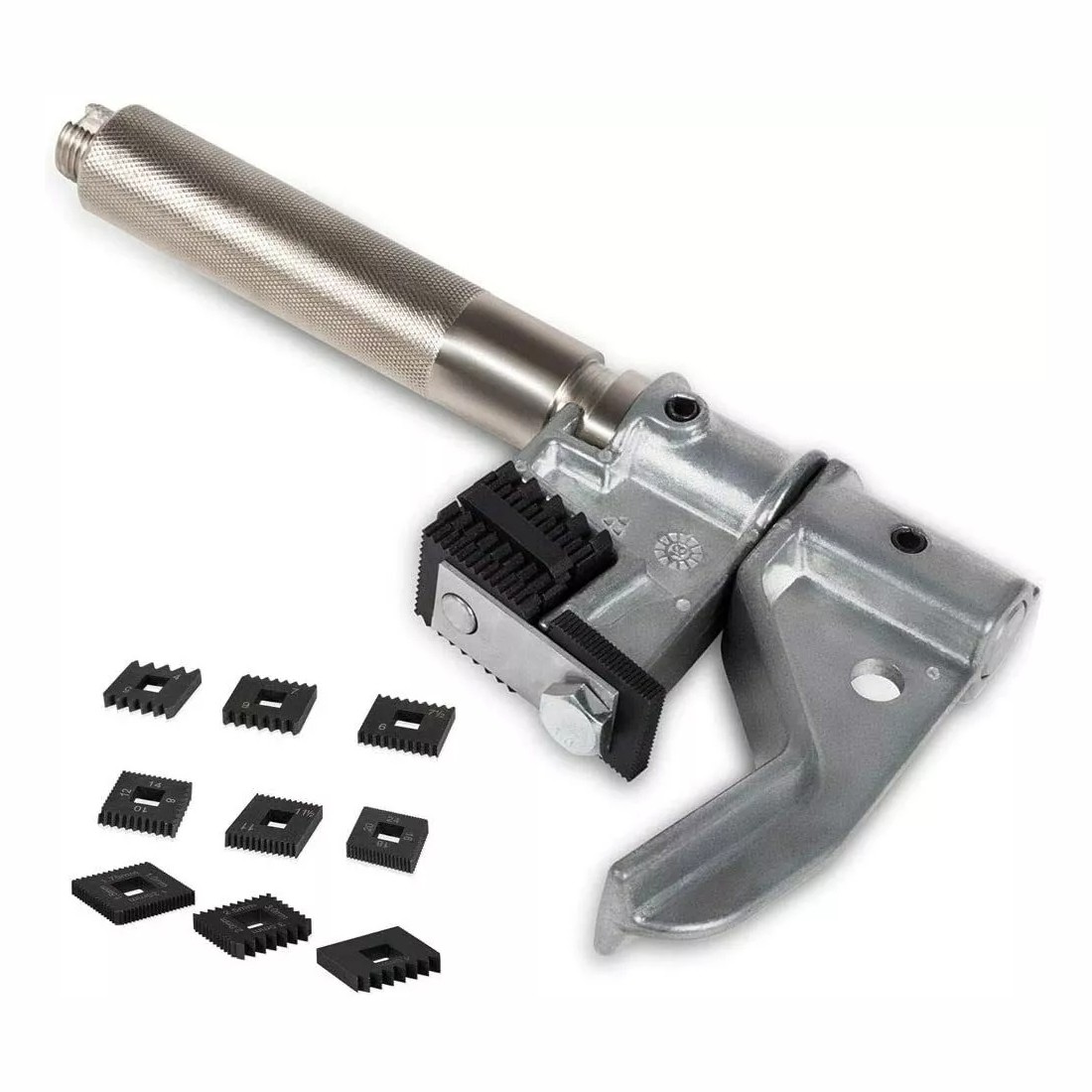 6Pcs/set Standard Die & 1-1/4”-5” O.D Thread Chaser 7402 Restore Kit Tool