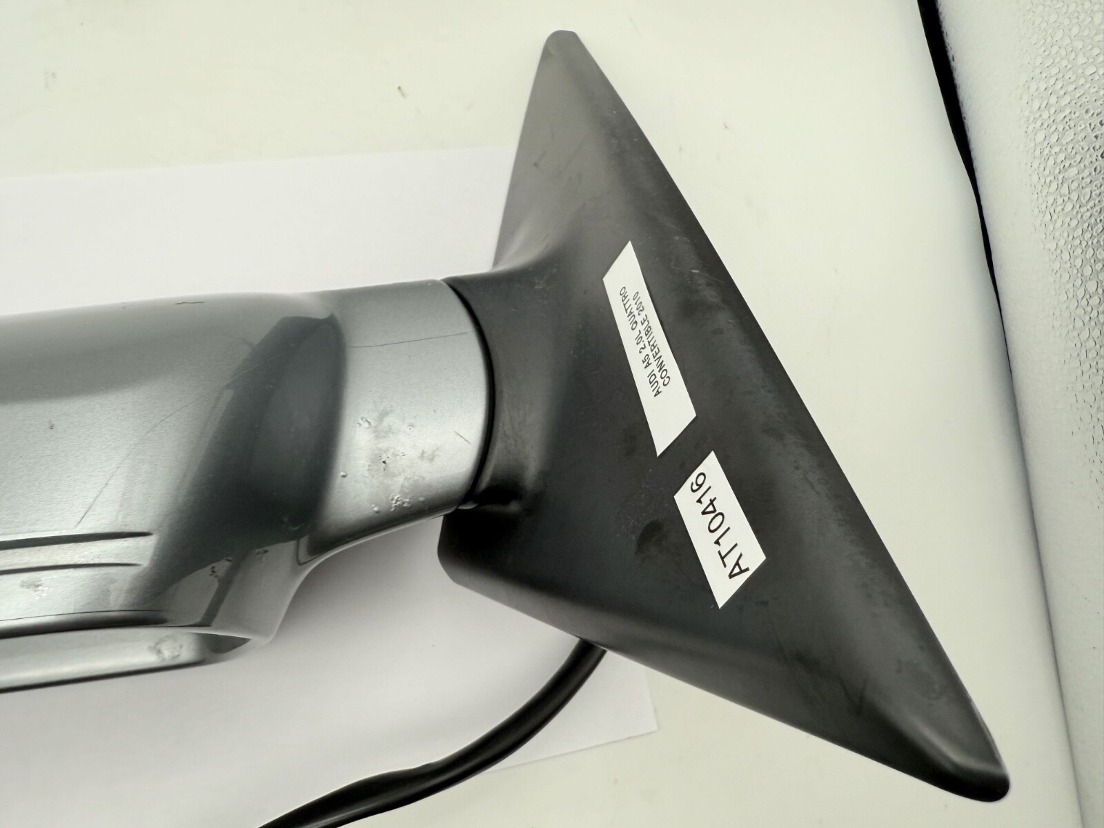 OEM 08-14 Audi A5 8F Quattro 2.0L Convertible Left Driver Side Mirror View Grey