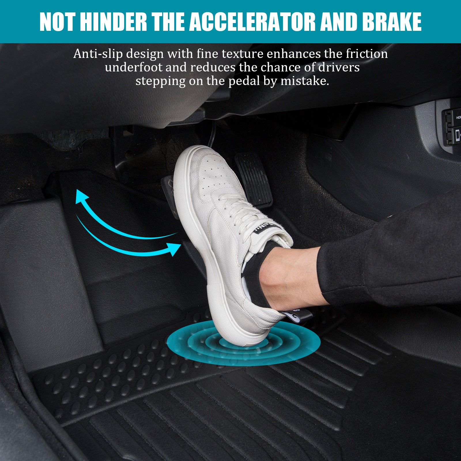 Cargo Liners Car Floor Mats for 16-19 Chevrolet Cruze No Fit 2016 Cruze Limited