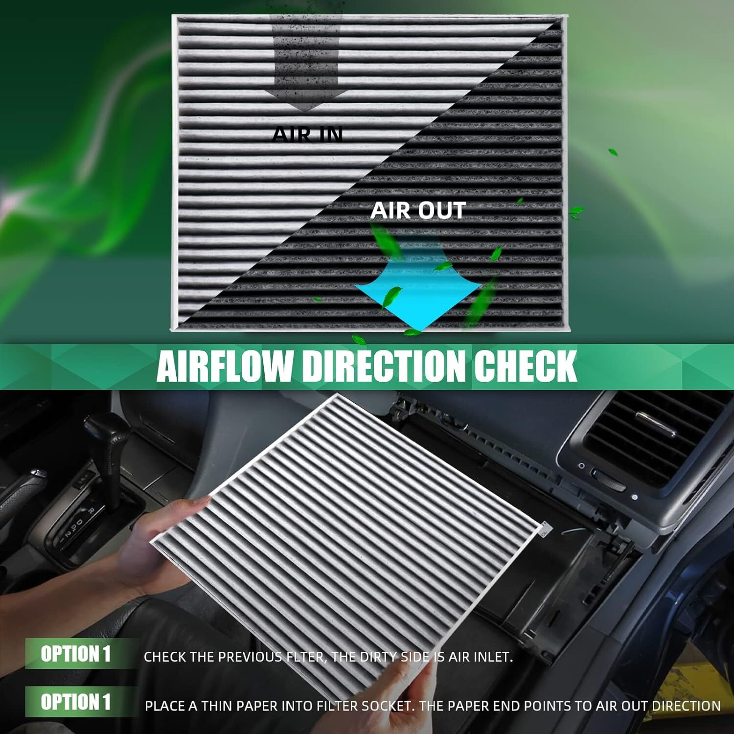AIR FILTER + CABIN AIR FILTER PREMIUM COMBO SET For HONDA HRV 2016 – 2022