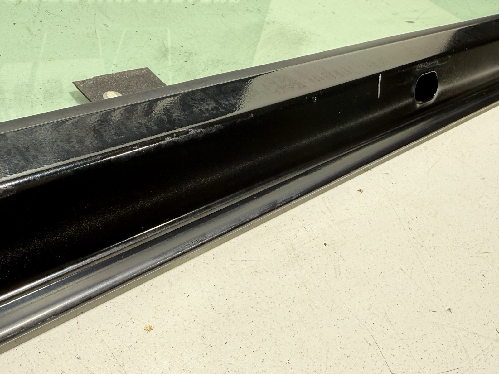Windshield Frame Panel BLACK PX8 + FREE Windshield GLASS 97-02 Jeep TJ Wrangler
