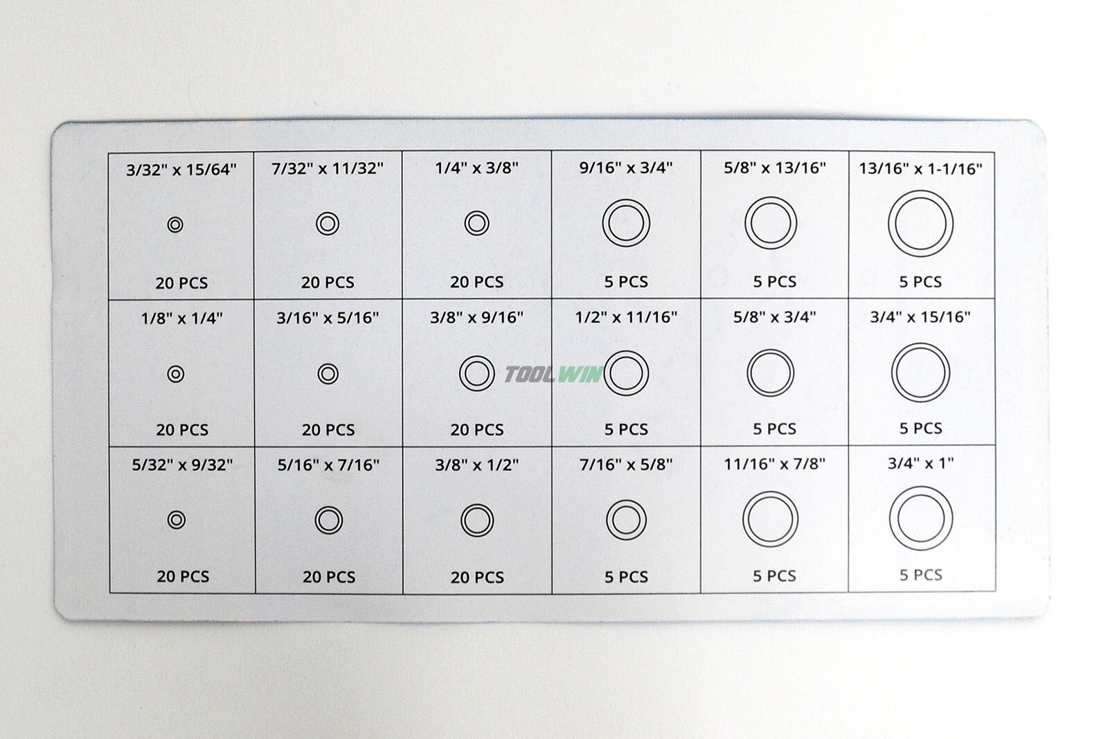 Universal Rubber O-Ring Assortment Set Gasket Automotive Seal SAE Kit
