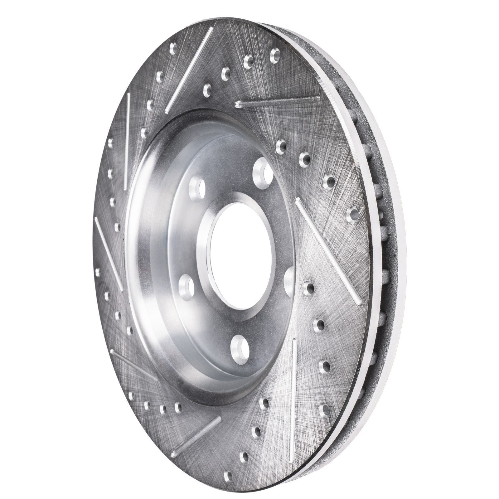 13.97″ Front Drilled & Slotted Brake Rotors for 2007-2012 2013 2014 Ford Mustang