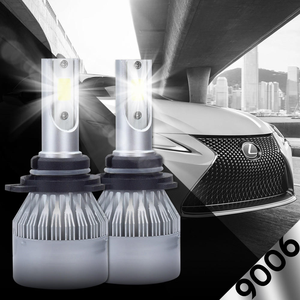 XENTEC LED HID Headlight Conversion kit 9006 6000K for 1996-1999 Oldsmobile LSS