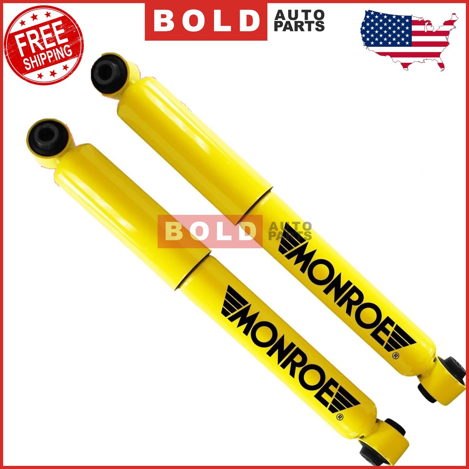 Front Magnum Shock Absorbers Kit 2PCS Set Monroe For Freightliner Cascadia 08-20