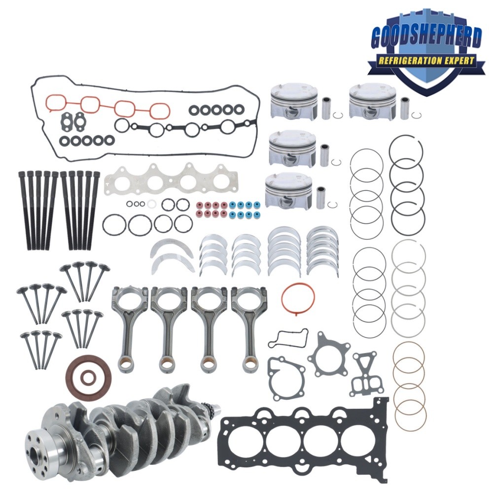 Overhaul Rebuild Gasket Kit W/ Bolts Valves For Hyundai KIA Forte Soul K4 1.6L