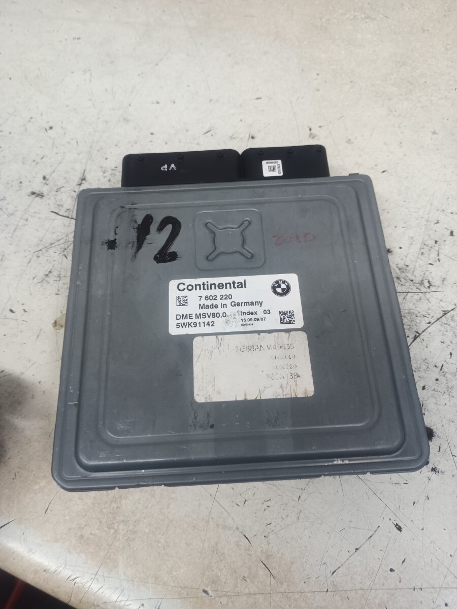 BMWE60 E61 E63 E64 E70 ECU DME ECM MSV80.0 12147602220