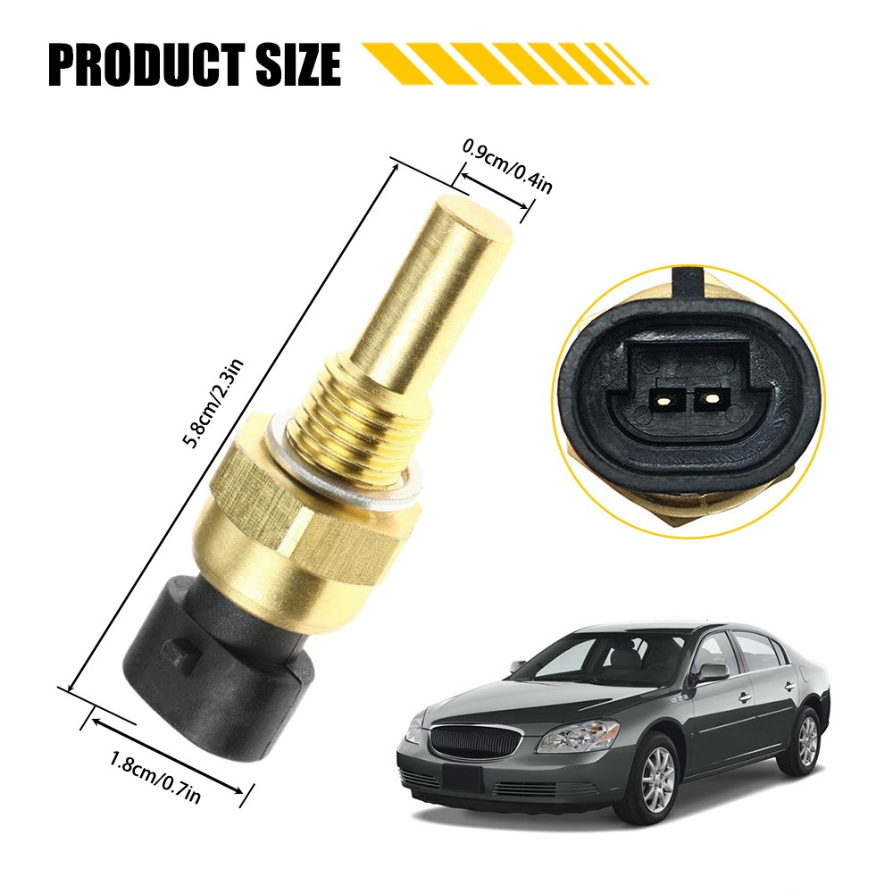 0.7″/1.8cm Engine Coolant Temperature Sensor For Daewoo Isuzu Hummer Replace Kit