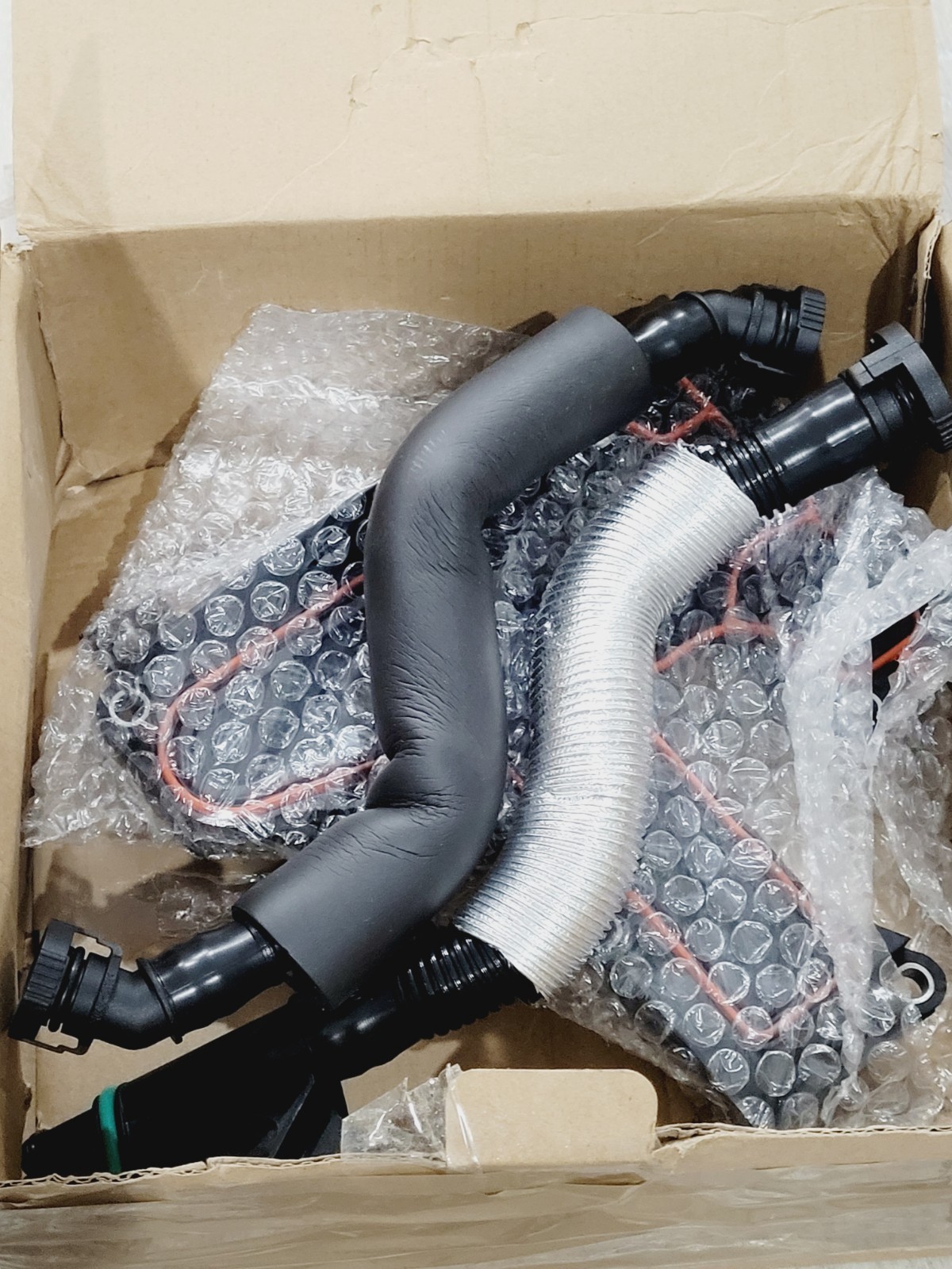 PCV Valve Engine Crankcase Vent Oil Separator with Breather Hose Kit…