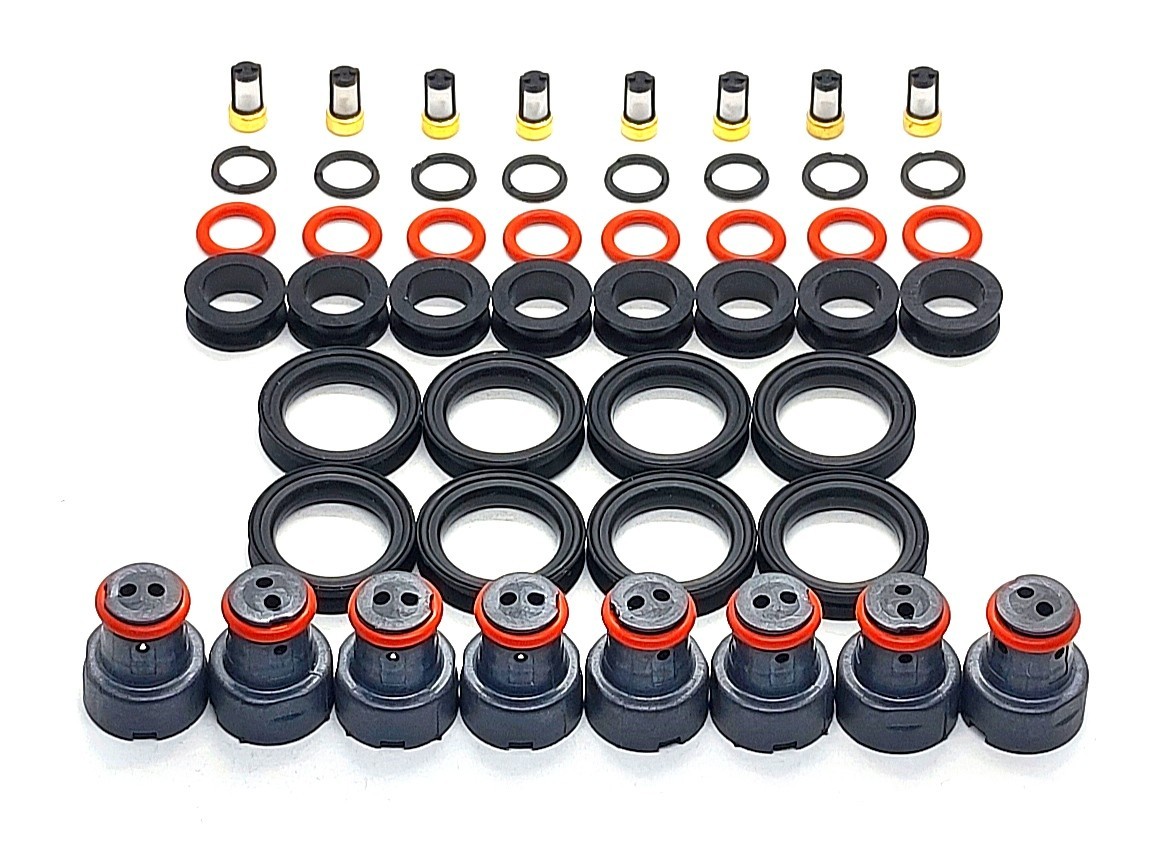 For Jaguar XJ8 4.0L V8 1998-2003 fuel injector rebuild o-ring seal set AJ83967