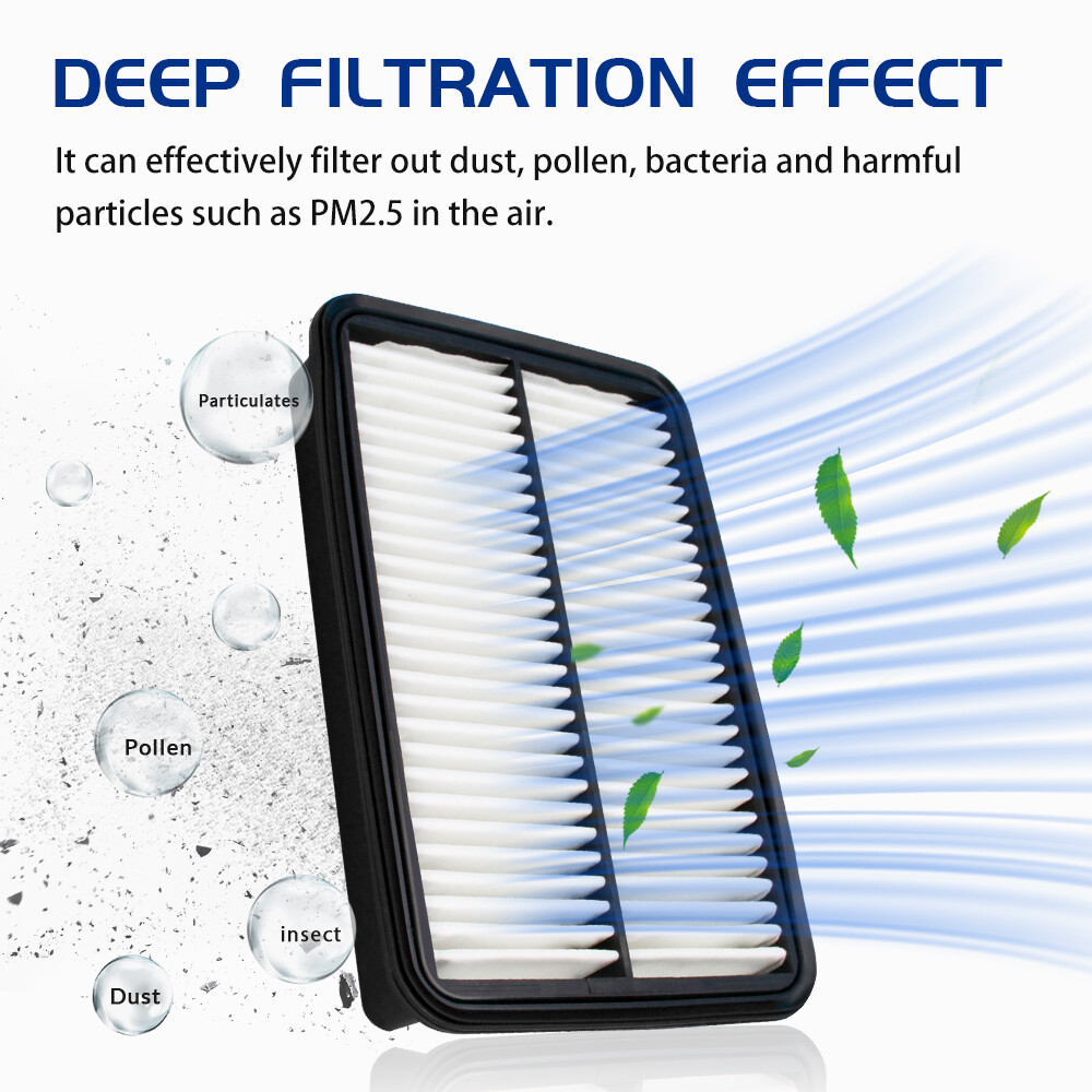 1pcs Engine Air Filter For Buick Lucerne Chevrolet Equinox Malibu Saturn Vue DTS