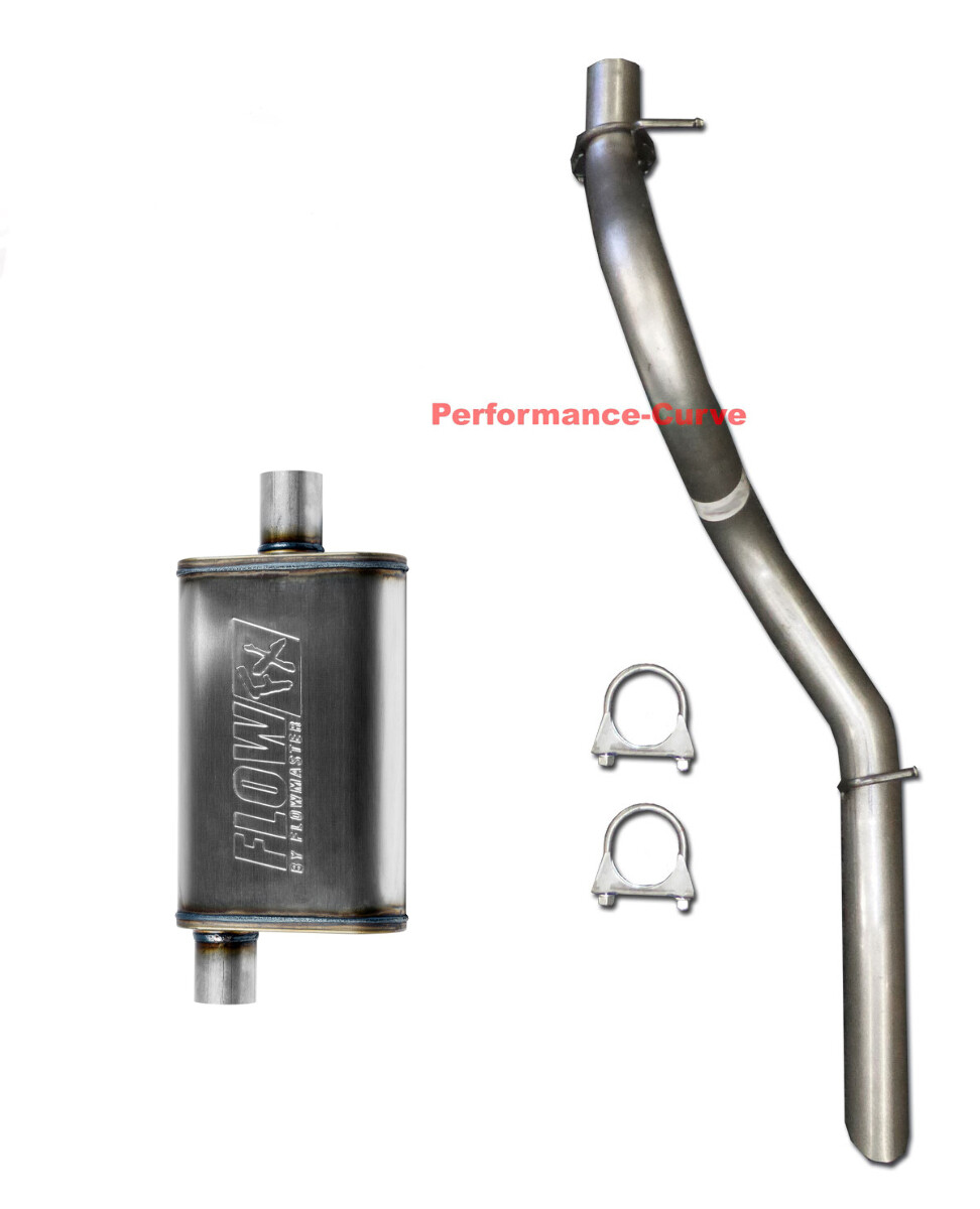 1997 – 2000 Jeep Wrangler TJ Performance Exhaust w/ FlowFX Muffler