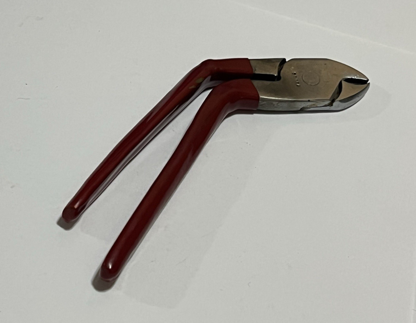 SG654 Angled Hog Ring Staple Upholstery Ringer Specialty Pliers Stainless
