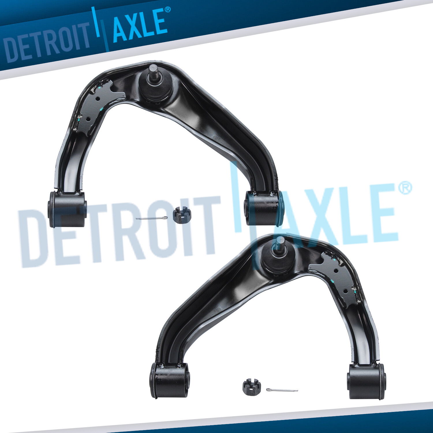 Pair (2) Front Upper Control Arm w/ Ball Joint for 2005 2006-2015 Nissan Xterra