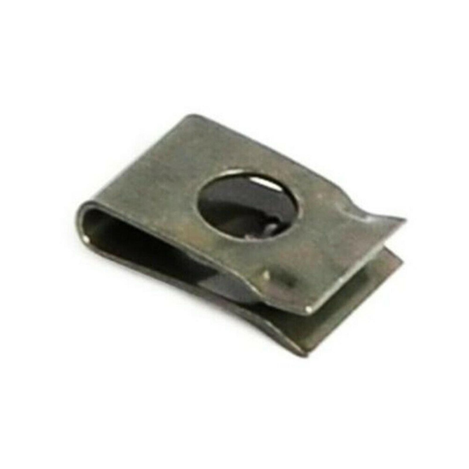 50PCS U-Type Metal Car Speed Fastene Self Tapping Screw Spire Clip Spring Plate