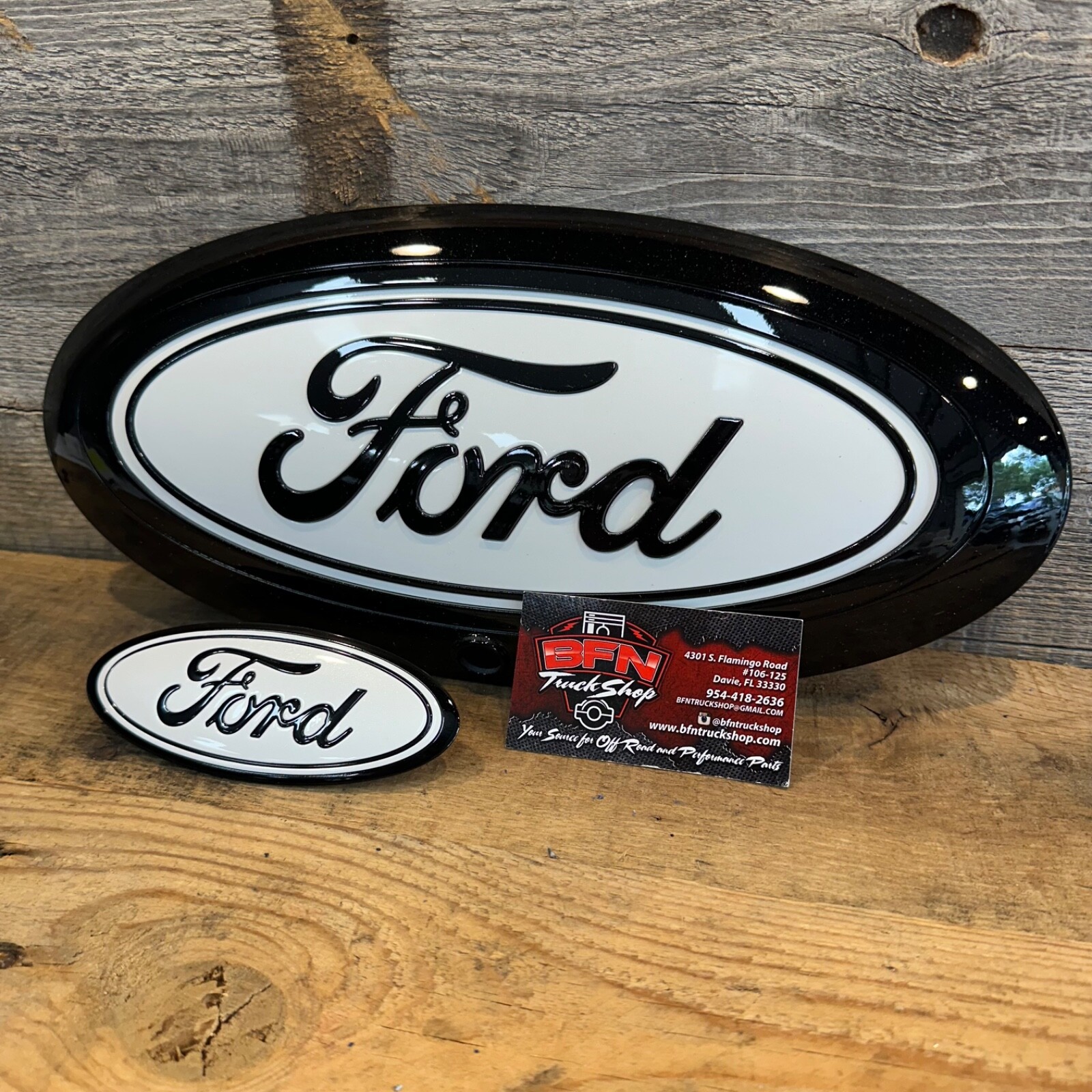2023+ F250 F350 F450 Superduty Custom Painted Ford Front & Rear Emblem Oval Set