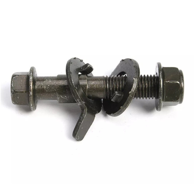 4PCS VEHICLE FRONT LEFT & RIGHT CAMBER ALIGNMENT 17MM ADJUSTABLE CAM BOLTS KIT