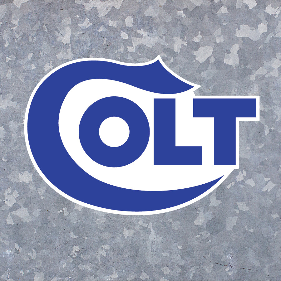 COLT Firearms Vinyl Decal Sticker Gun Pistol Car Window 3.5″ tall x 5″ wide