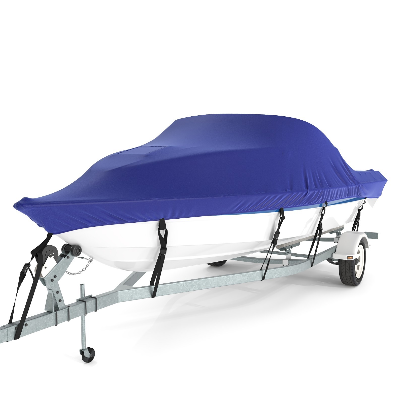 Waterproof 600D Boat Cover – 14-16ft Pacific Blue
