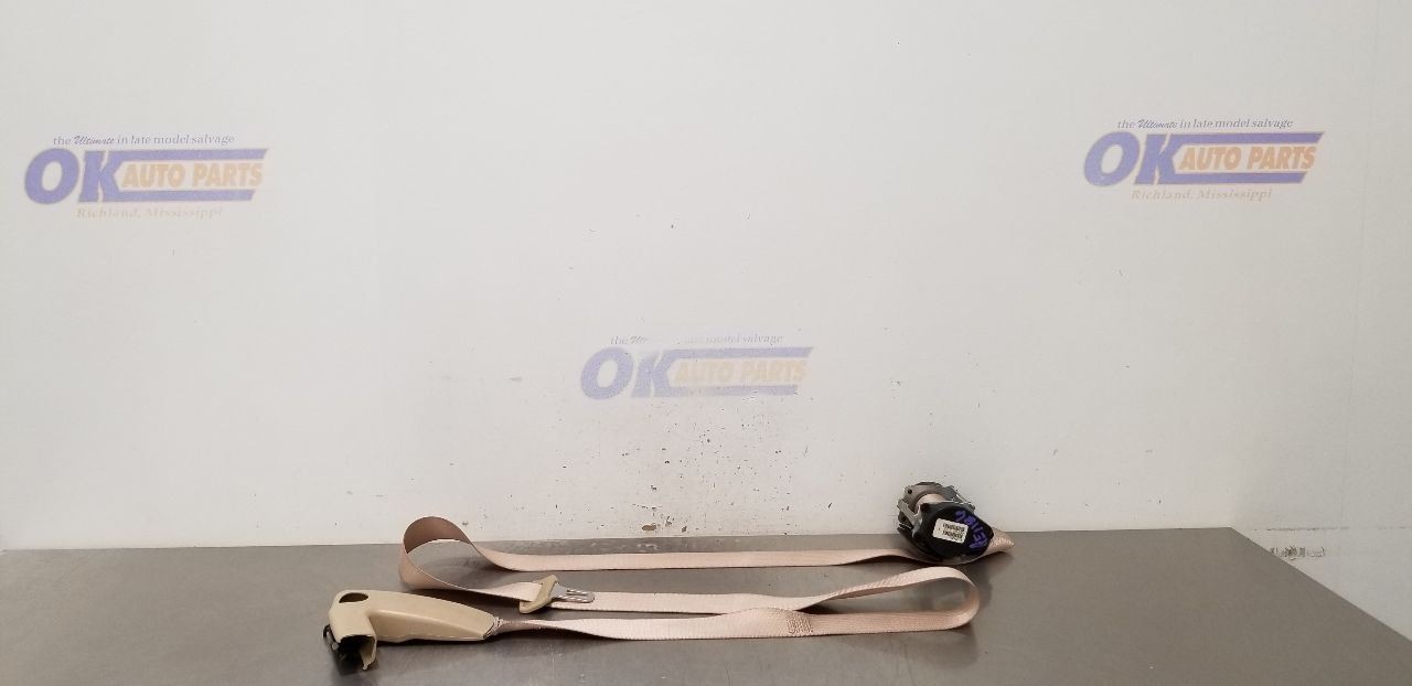 06 CHEVY CORVETTE C6 CONVERTIBLE SEAT BELT RETRACTOR FRONT RIGHT PASSENGER TAN
