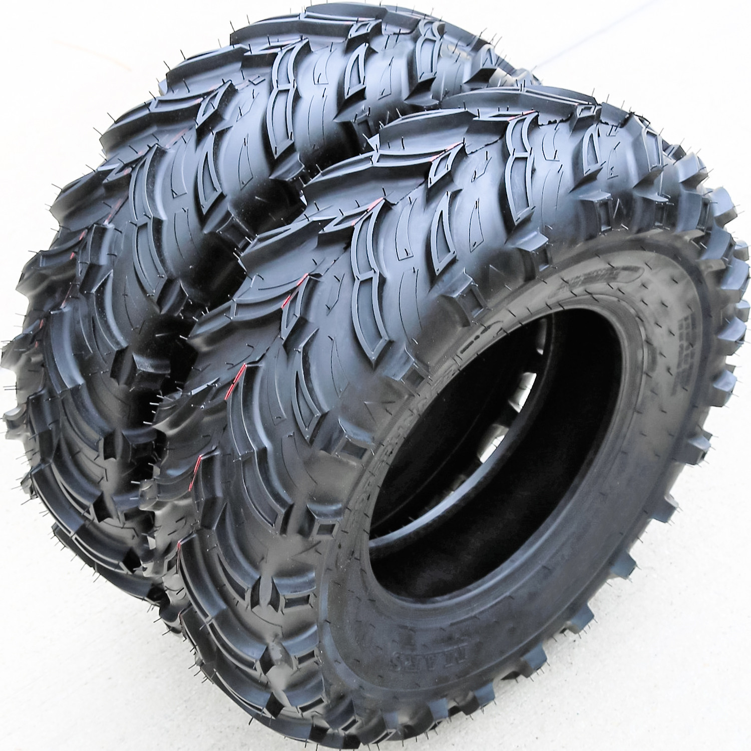 2 Forerunner Mars B 24×8.00-12 24×8-12 24x8x12 40F 6 Ply M/T Mud ATV UTV Tires