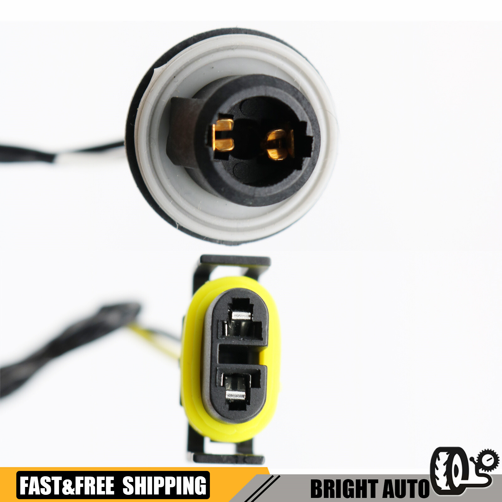 Front LH/RH Headlight Socket Wiring Harness For Chevrolet Malibu 2008-2012