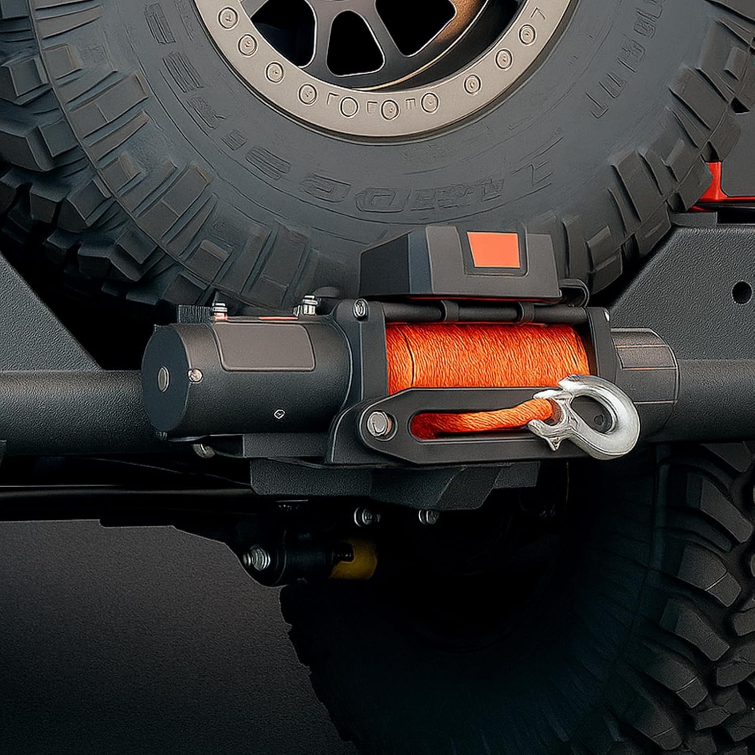 ATV & UTV Winch Mount – 15000 lbs Load Capacity, Rust-Resistant Steel Design