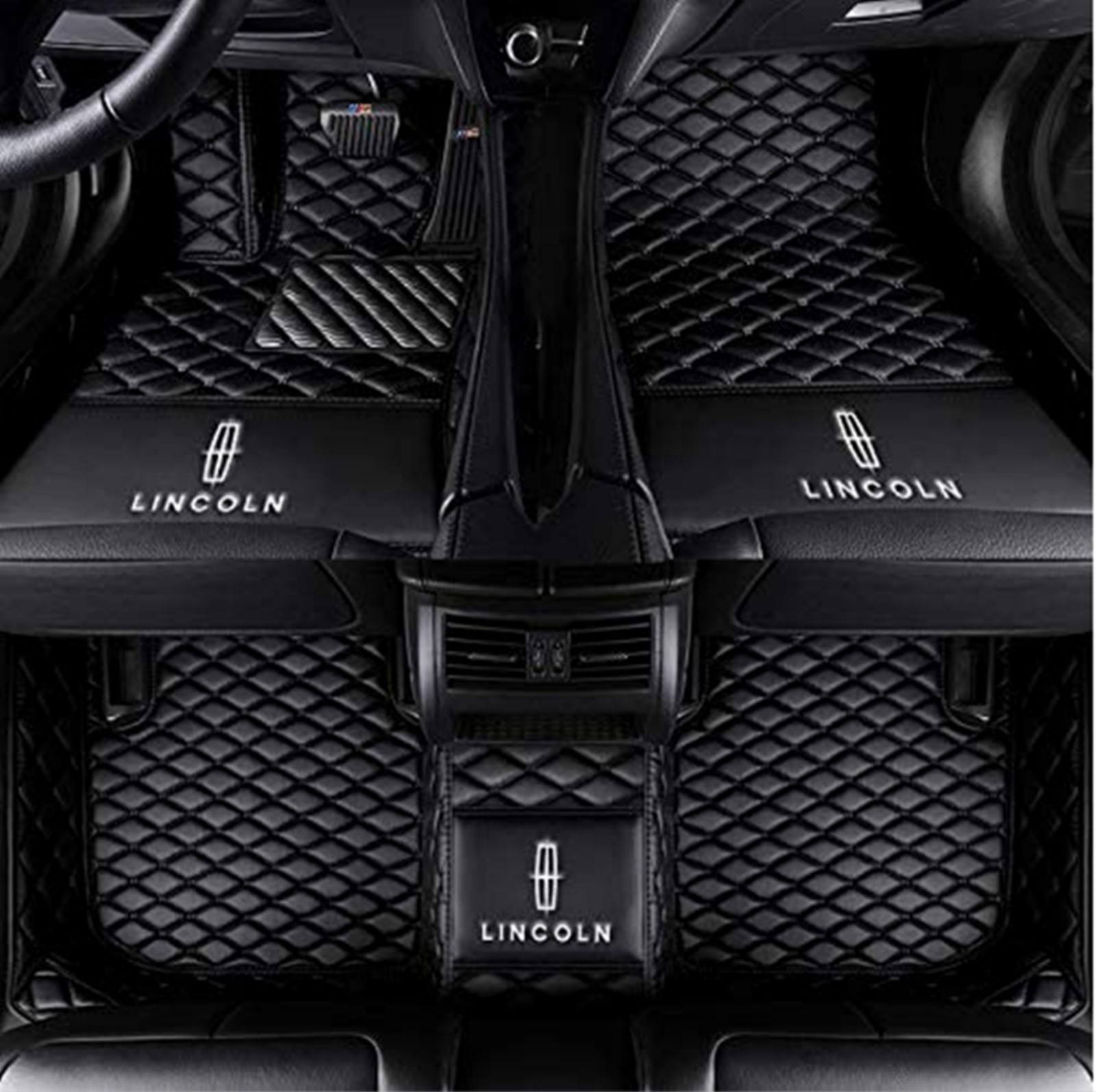 Custom Fit Lincoln Nautilus MKZ MKC MKX MKS MKT Car Floor Mats Waterproof Carpet