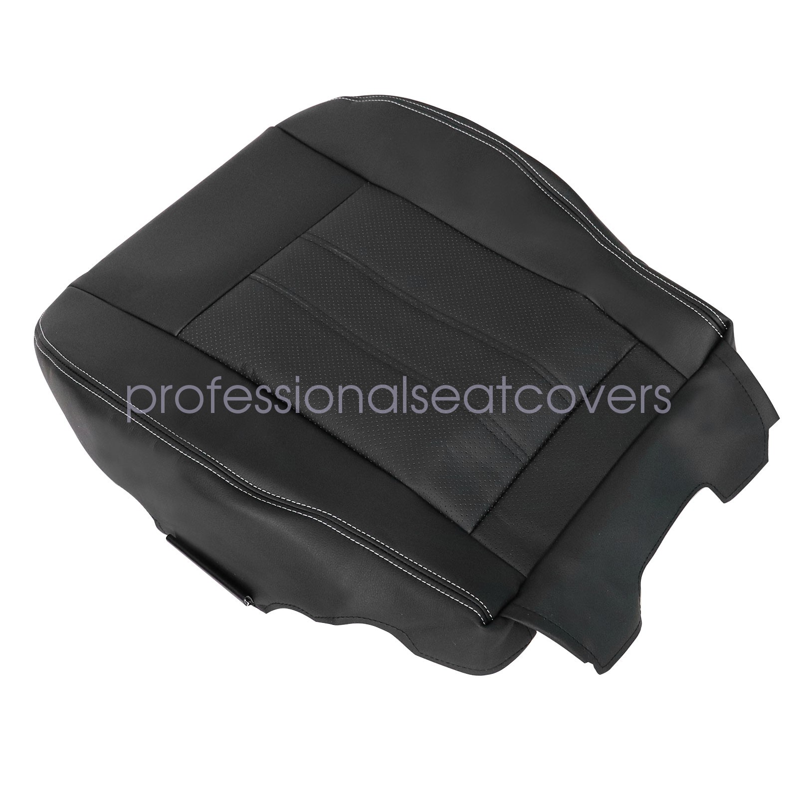 2011-2019 Fits Dodge Grand Caravan Vinyl Seat Cover Driver Side Bottom Black